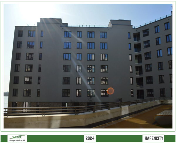Neubau Strandkai, BF 57 Häuser, -Hafencity -Weser Bauputz GmbH Bremen
