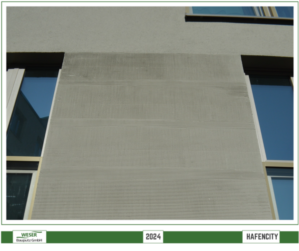 Neubau Strandkai, BF 57 Häuser, -Hafencity -Weser Bauputz GmbH Bremen