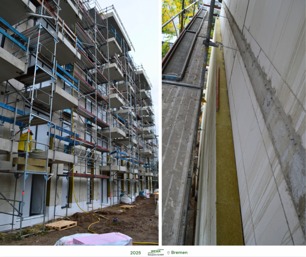 Neubau von 3 Mehrfamilienhäusern 📍Bremen